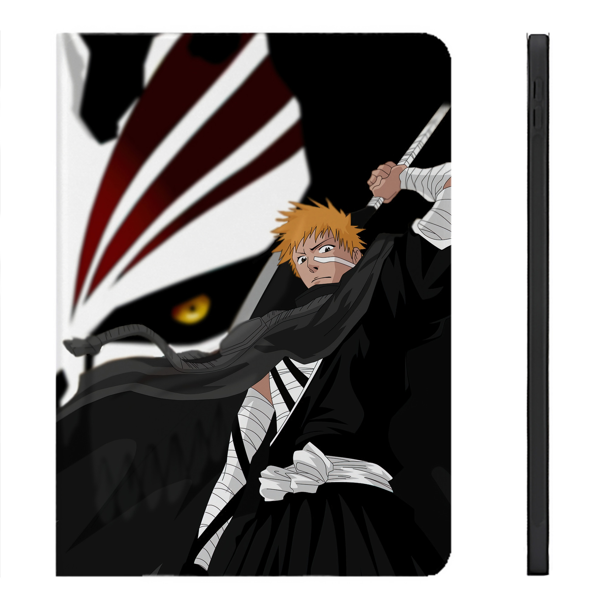 （画像用） ブリーチ BLEACH IPadケース ペンホルダー付き ブックスタイルデザイン